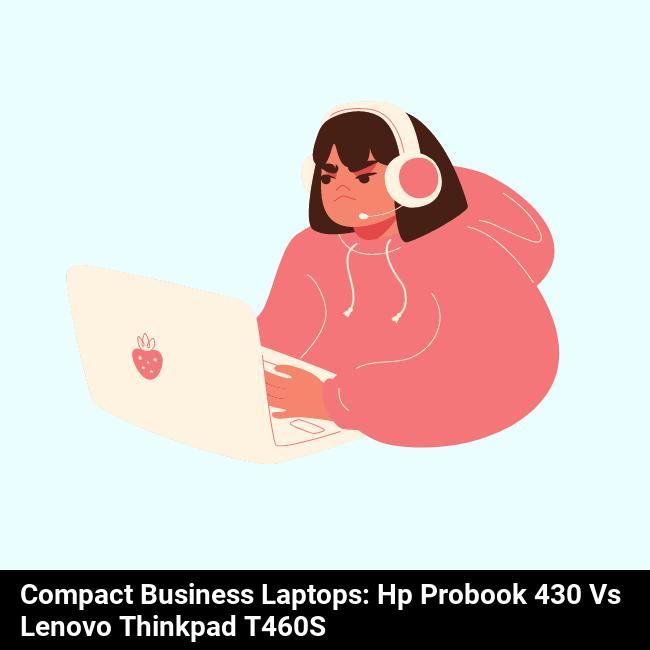 Compact Business Laptops: HP ProBook 430 vs Lenovo ThinkPad T460s