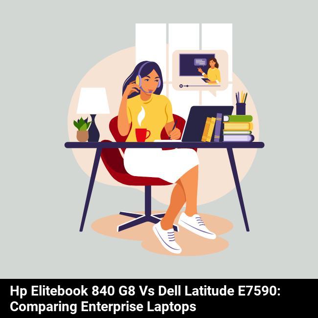 HP EliteBook 840 G8 vs Dell Latitude E7590: Comparing Enterprise Laptops