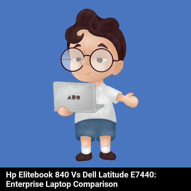 HP EliteBook 840 vs Dell Latitude E7440: Enterprise Laptop Comparison