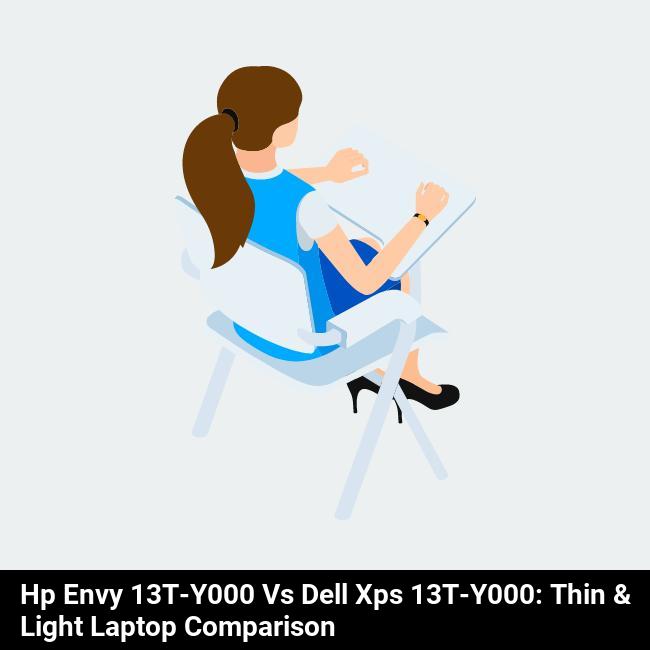 HP Envy 13t-y000 vs Dell XPS 13t-y000: Thin & Light Laptop Comparison