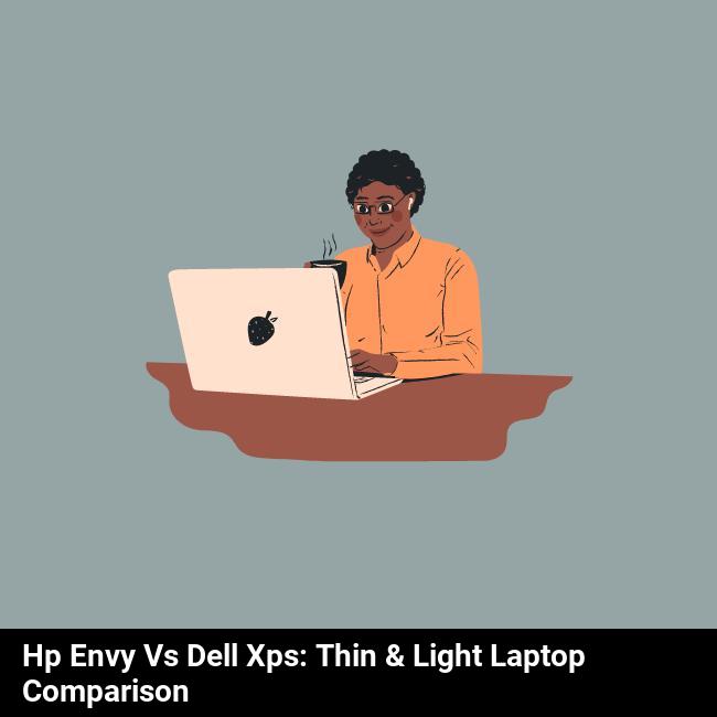 HP Envy vs Dell XPS: Thin & Light Laptop Comparison