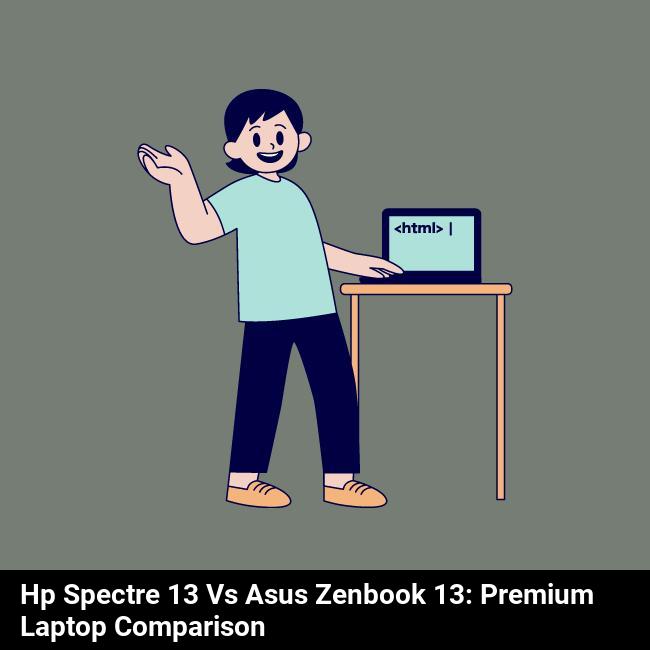 HP Spectre 13 vs Asus ZenBook 13: Premium Laptop Comparison