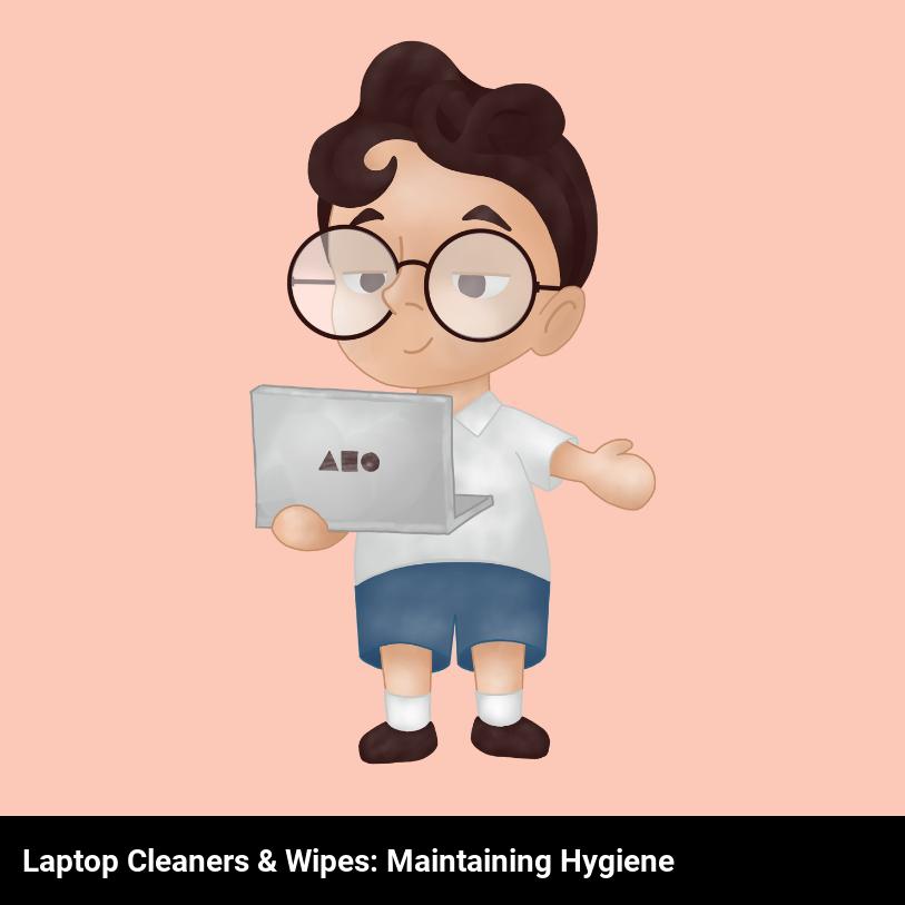 Laptop Cleaners & Wipes: Maintaining Hygiene