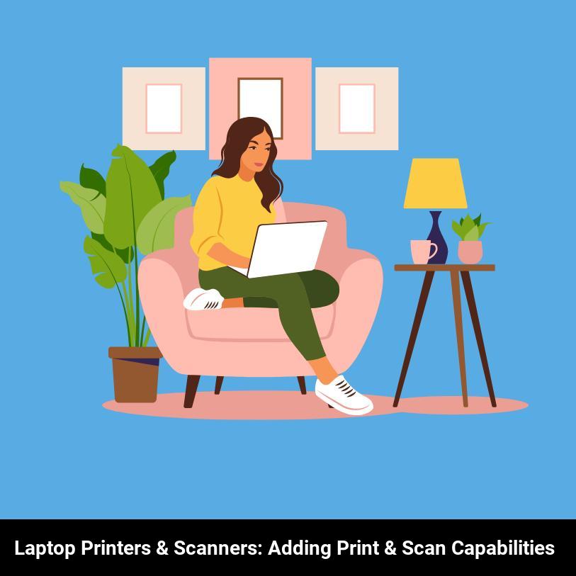 Laptop Printers & Scanners: Adding Print & Scan Capabilities