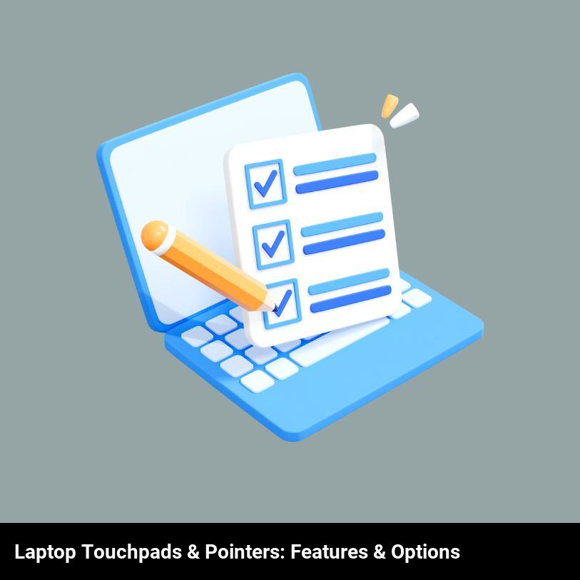 Laptop Touchpads & Pointers: Features & Options